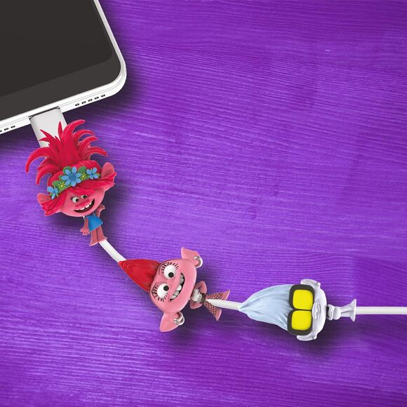 Trolls World Tour K-Blings 5 Pack Protect and Personalize Your Cables NEW - Picture 4 of 14